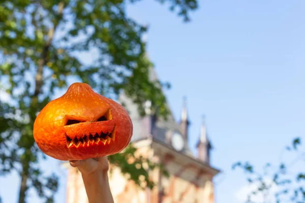 Halloweenský Čaroděj Sváteční Čaroděj Sváteční Strach — Stock fotografie