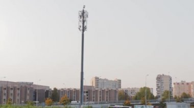 5g baz istasyonu kablosuz verici bağlantısı mikrodalga telekom sinyal telefonu