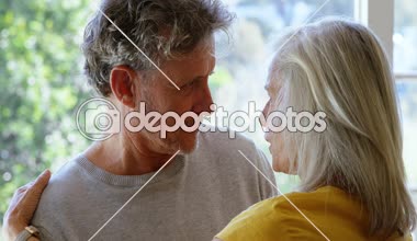 4 k verandada evde dans romantik üst düzey çift