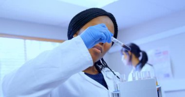 Laboratuvar teknisyeni kontrol kan örneğinde Kan Bankası 4k