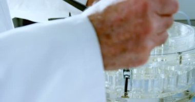 Çözüm revirde dökme erkek bilim adamı bölümünü Orta 4 k şişeleri