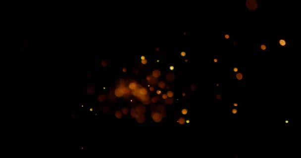 焊接火炬在车库4K 的火花 — 图库视频影像
