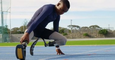 Engelli koşu parkuru, spor mekan 4 k üzerinde egzersiz spor