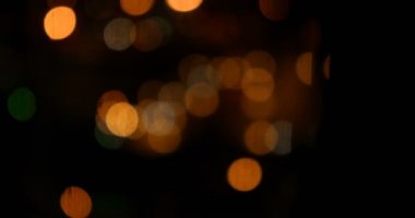 Gece görünümü arka planda ufuk ışık  