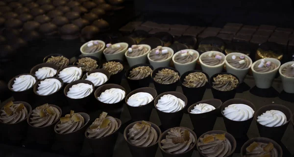 Шоколадний Торт Цукерки Випічці Цукерки Десерти — стокове фото