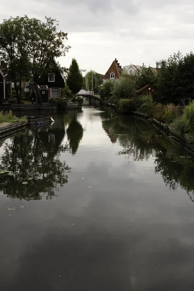 Gamla Kanalen Staden Gent Detalj Turism Europa — Stockfoto