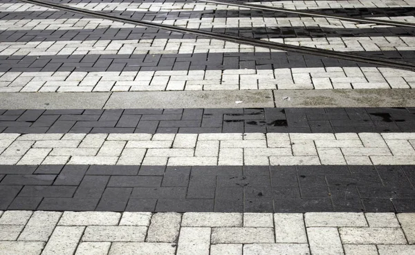 Zebra geçiş sokak, trafik işaret ve sembolleri