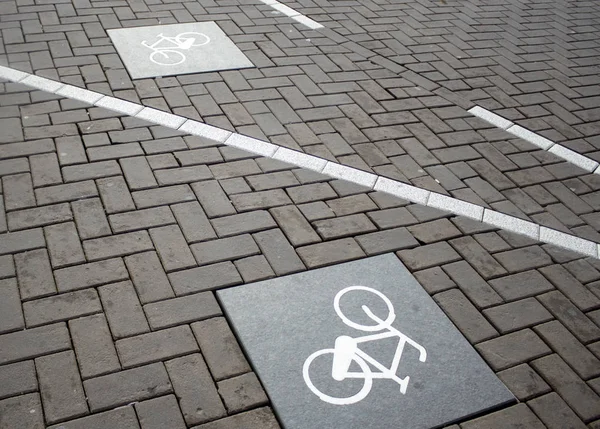 Парковка Велосипедов Амстердаме Транспорт Людей Спорт Здоровье — стоковое фото