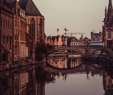 Su kanalları Amsterdam, seyahat ve turizm, manzara
