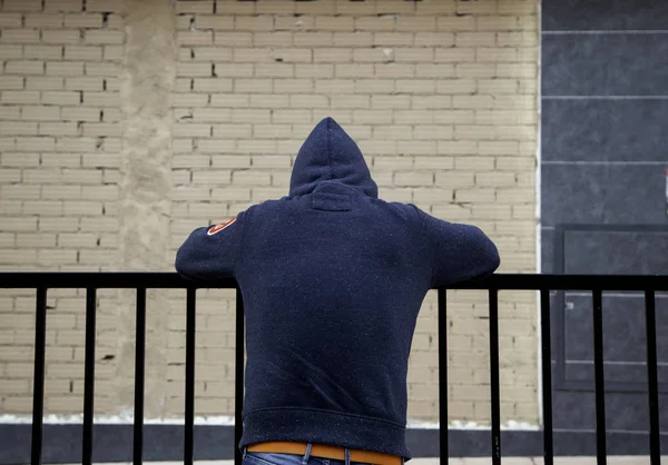 Man Street Gang Delinquency Drugs Violence — Stock Photo, Image