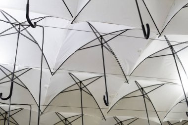 Aksesuarlar, güzellik ve moda Beyaz şemsiye depolamak