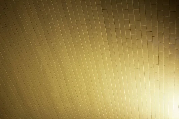 Metro tunnel with lighting, tiled hall, construction