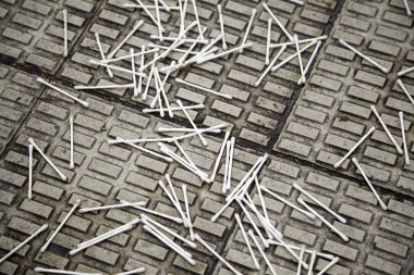 Kulak sopa atılır sokak kat, kirliliği ve çevre