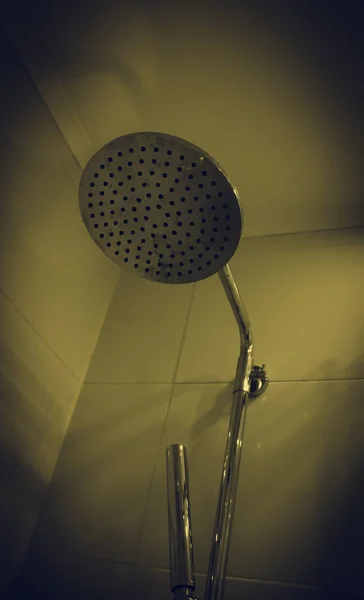 Shower Head Rain Effect Hotel Interior Decoration — Stock Photo, Image