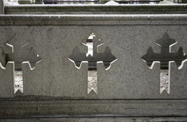 Кладбище Могилами Испании Религиозный Символ — стоковое фото
