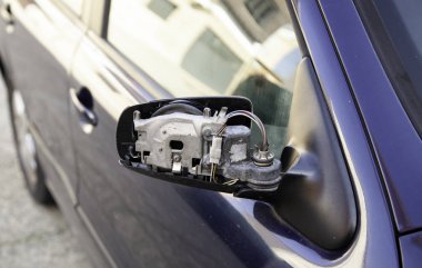 Araba dikiz aynası, ulaşım ve araç, nesne