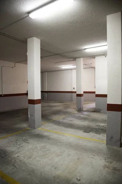Garage Parcheggio Privato Costruzione Architettura — Foto Stock
