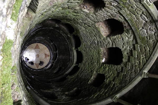 Interior Well Portugal Construction Ancient Architecture — Stock Photo, Image