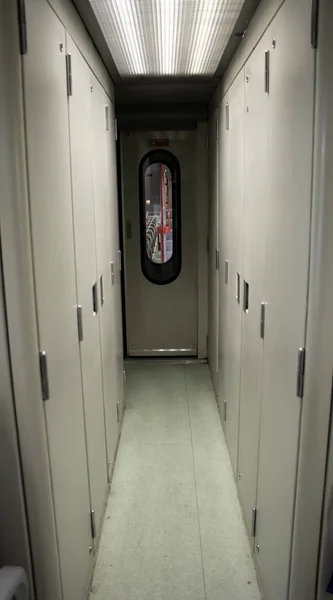 Hall Interior Comboio Veículos Transportes — Fotografia de Stock