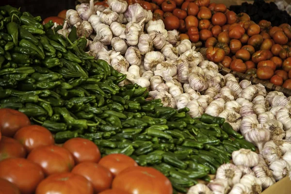 Organic vegetable market — Stock Photo, Image