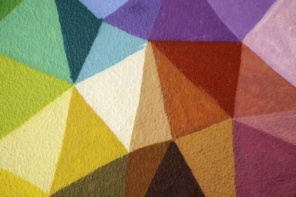 Ściany w kolorach — Zdjęcie stockowe