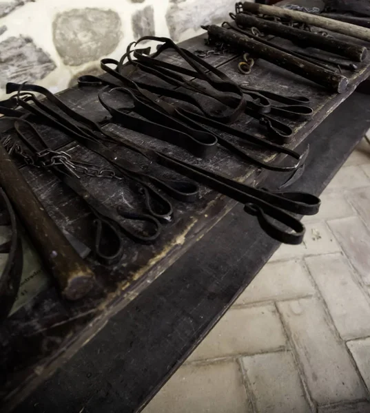 Strumento medievale di tortura — Foto Stock