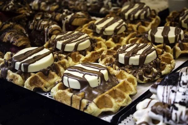 Chocolade wafels — Stockfoto