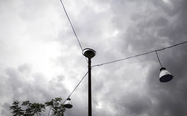 Lampadine sul tetto — Foto Stock