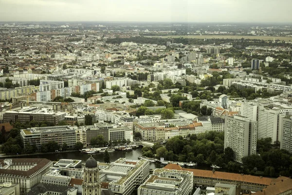 Berlin havadan görünümleri — Stok fotoğraf