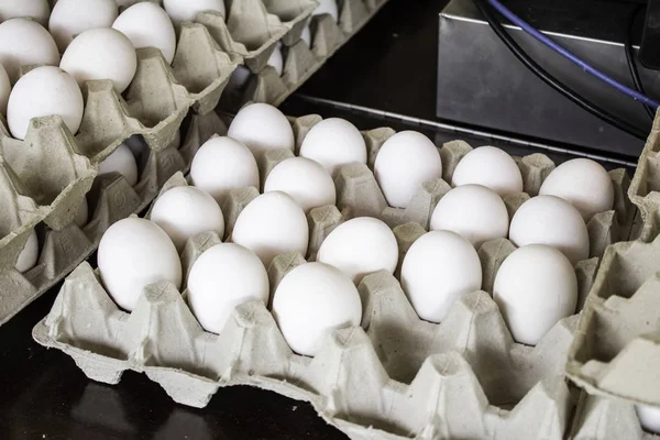 Eggs in a market — Stock Photo, Image