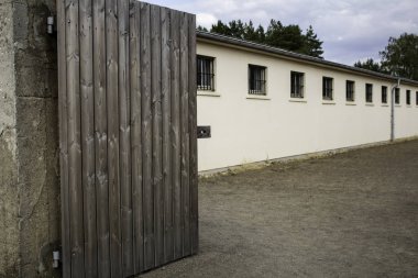 Sachsenhausen toplama kampının detayı
