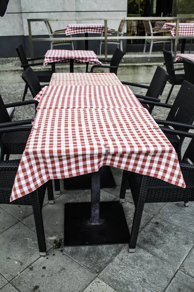 Restauranttisch — Stockfoto