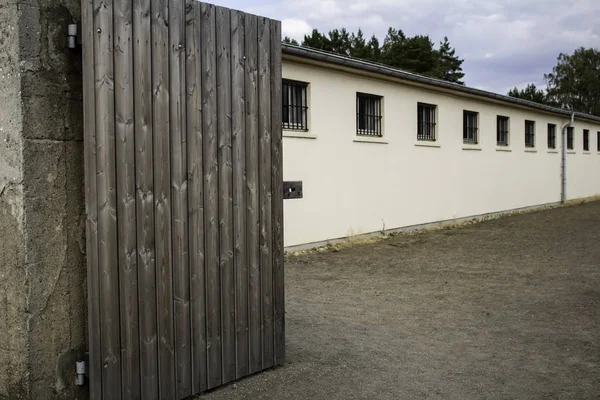 Detalle del campo de concentración de sachsenhausen —  Fotos de Stock