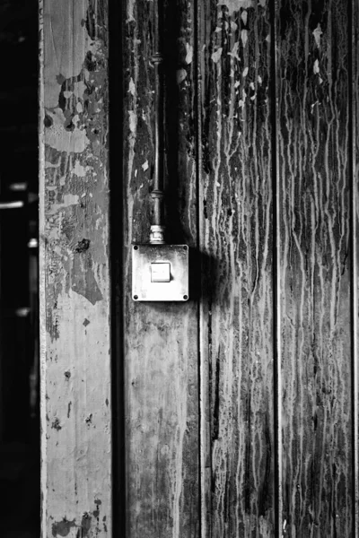 Switch in old house — Stock Photo, Image