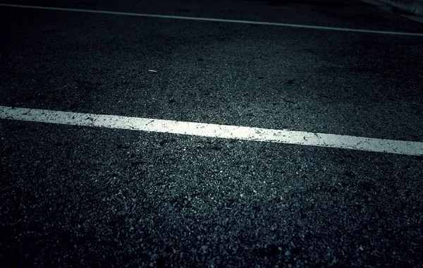 Autopista de líneas blancas — Foto de Stock