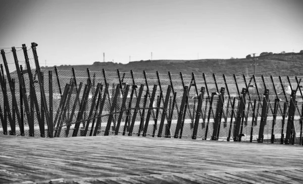 Electrified fences — Zdjęcie stockowe