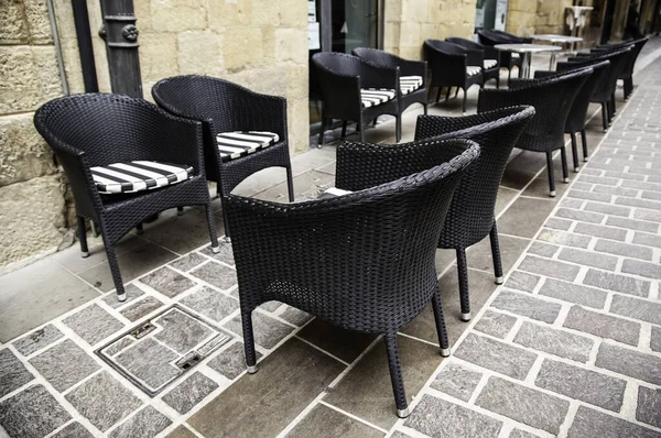 Bar terrace tables