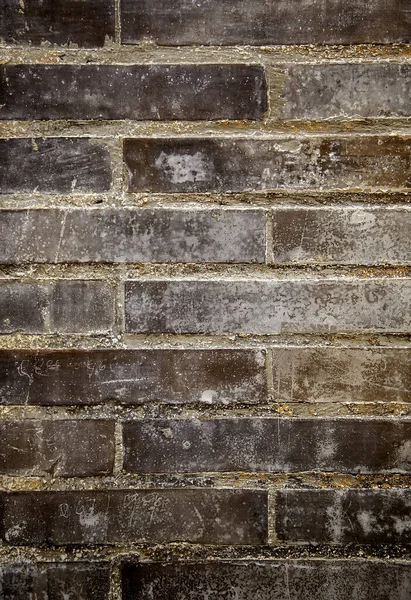 Oude Bakstenen Muur Achtergrond Textuur — Stockfoto