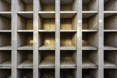 Mezarlıktaki boşluklar, kutsal ve dini yerler, Hıristiyanlık.