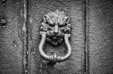 Tahta kapı tokmağı, inşaat ve mimari, doku ve arkaplan