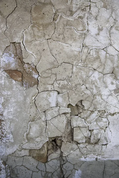 Cracked Cemento Sfondo Texture Rovina Dettaglio — Foto Stock