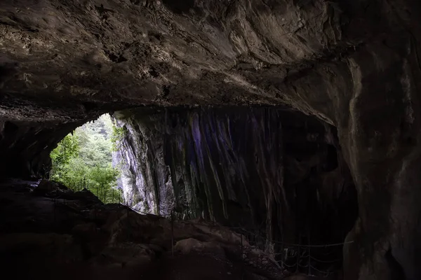 Zugarramurdi Caves Interior Rock Cave Natural Landscape — Stock Photo, Image