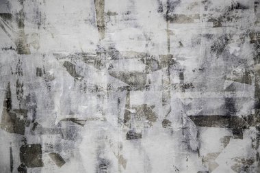 Lekeli, kirli ve sağlıksız cephe duvarı, inşaat dokusu