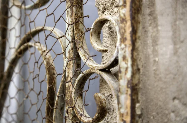 Roest Textuur Metalen Wand Corrosief Metaal Industriële Achtergronden — Stockfoto