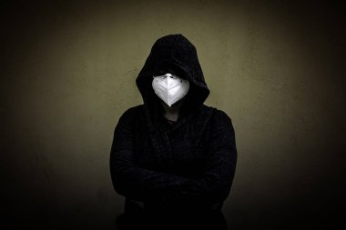 Salgın için gaz maskesi, kovid ve şarbon, bakteriyolojik savaş