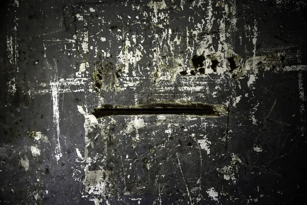 Metal duvarda pas dokusu, aşındırıcı metal, endüstriyel arka planlar.