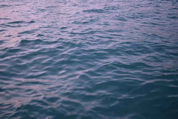 Agua Mar Atardecer — Foto de Stock