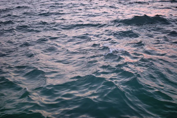 Agua Mar Atardecer — Foto de Stock