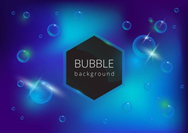 sabun kabarcıkları ile vektör renkli arka plan