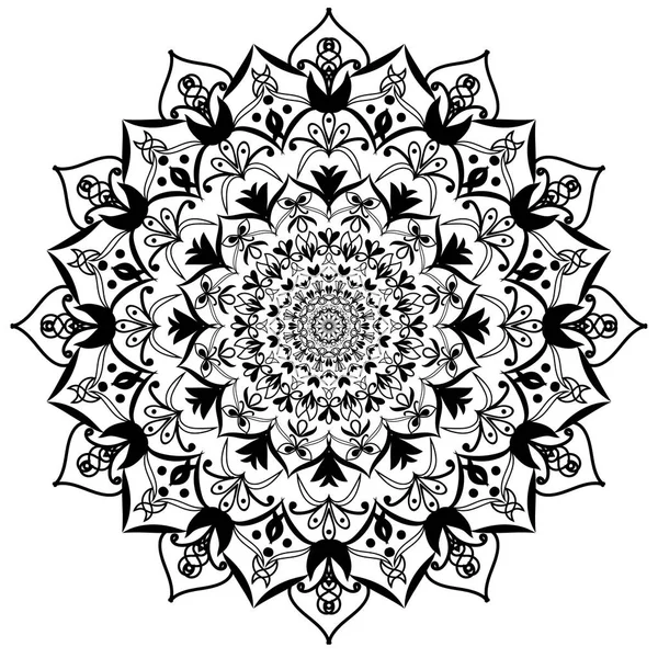 Soyut desen, çiçekler, mandala, dekor, doku